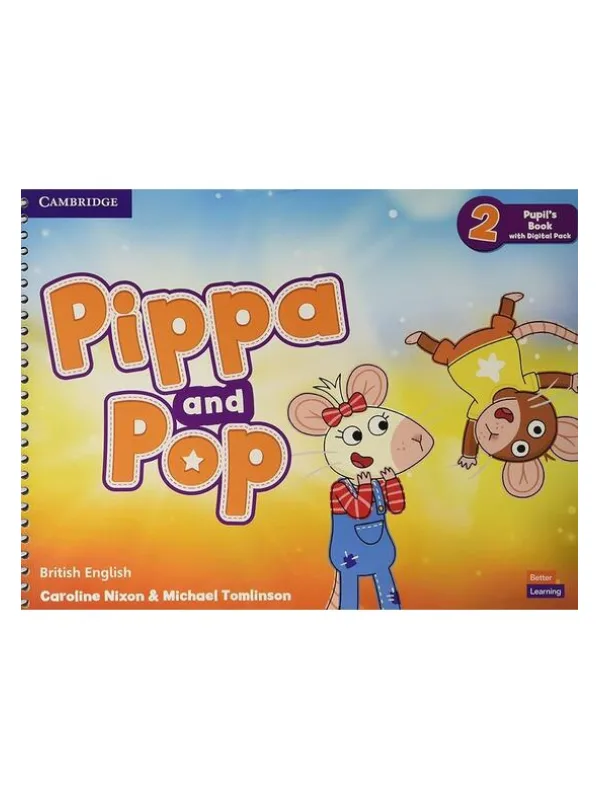 Portada de Pippa and Pop Level 2 Pupil’s Book with Digital Pack